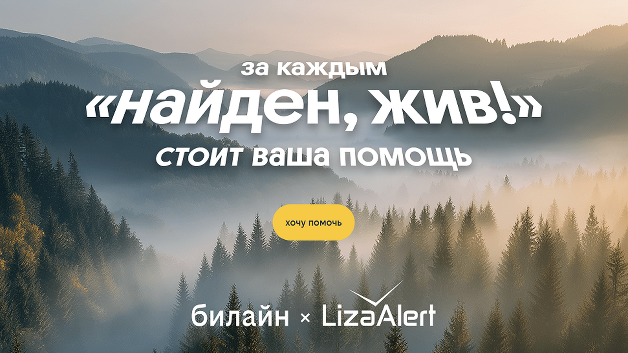 Билайн и добровольческий поисково-спасательный ...