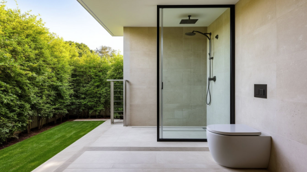 Открытые душевые зоны — не только модно, но и у...