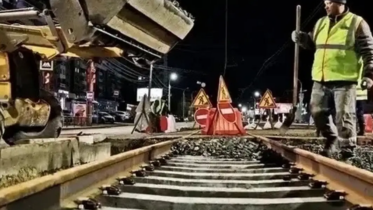 В связи с проведением ремонтных работ на трамва...