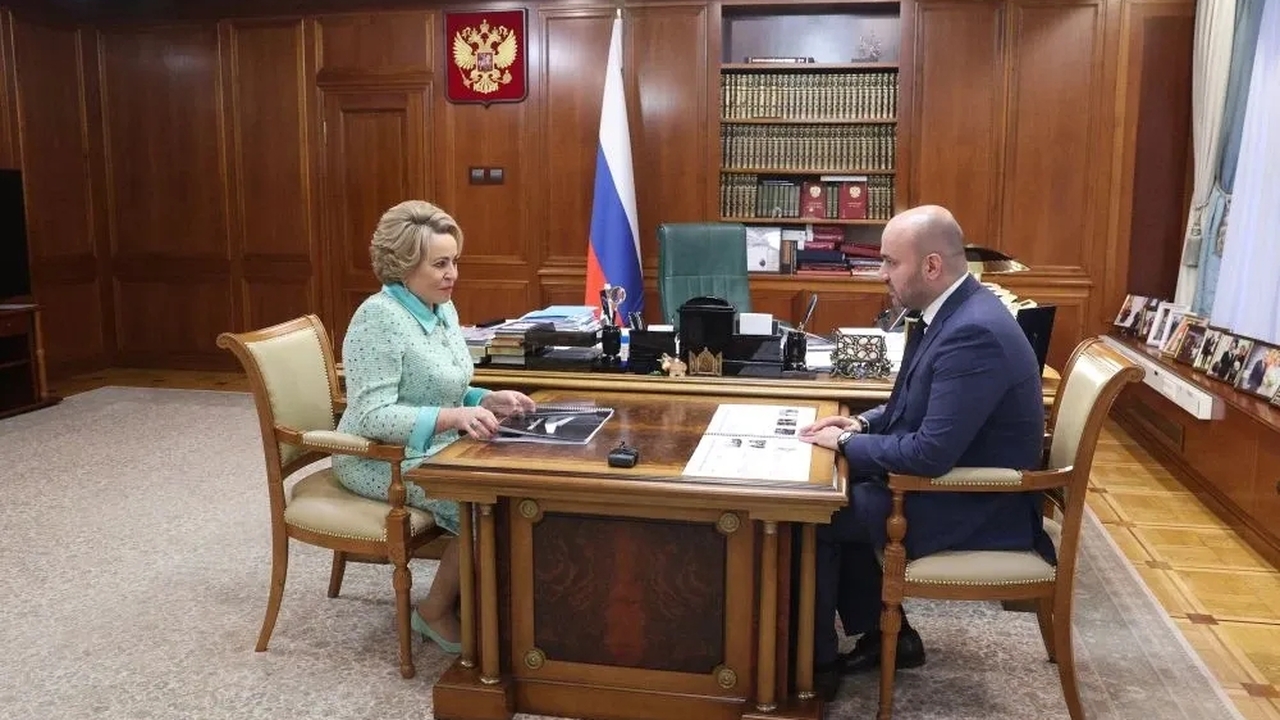 Председатель Совета Федерации Валентина Матвиен...