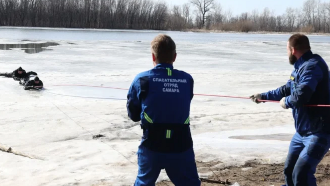В городе Самаре были проведены учения по спасен...