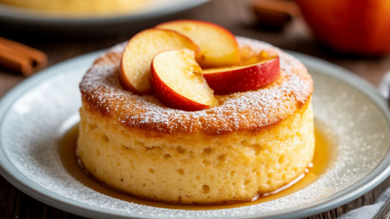 Рецепт воздушного манного суфле с яблоками: про...