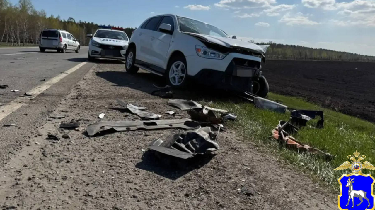 В Самарской области в страшном ДТП погиб 62-летний водитель LADA Granta В Ставропольском районе Самарской области произ...