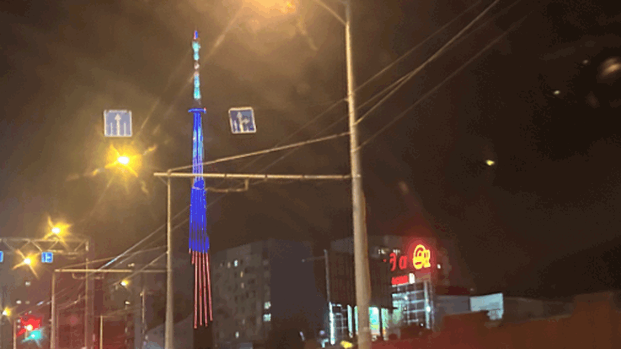 Вечером 7 мая в городе Самаре на телевизионной ...