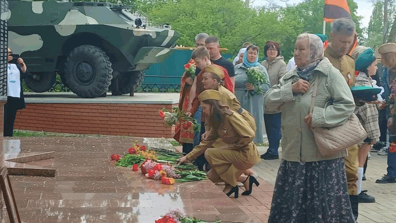 В день 81-й годовщины Победы в Великой Отечеств...