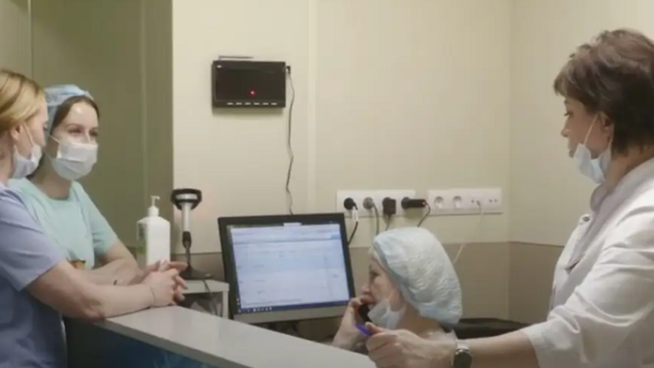 В нейрохирургическом отделении больницы имени Н...