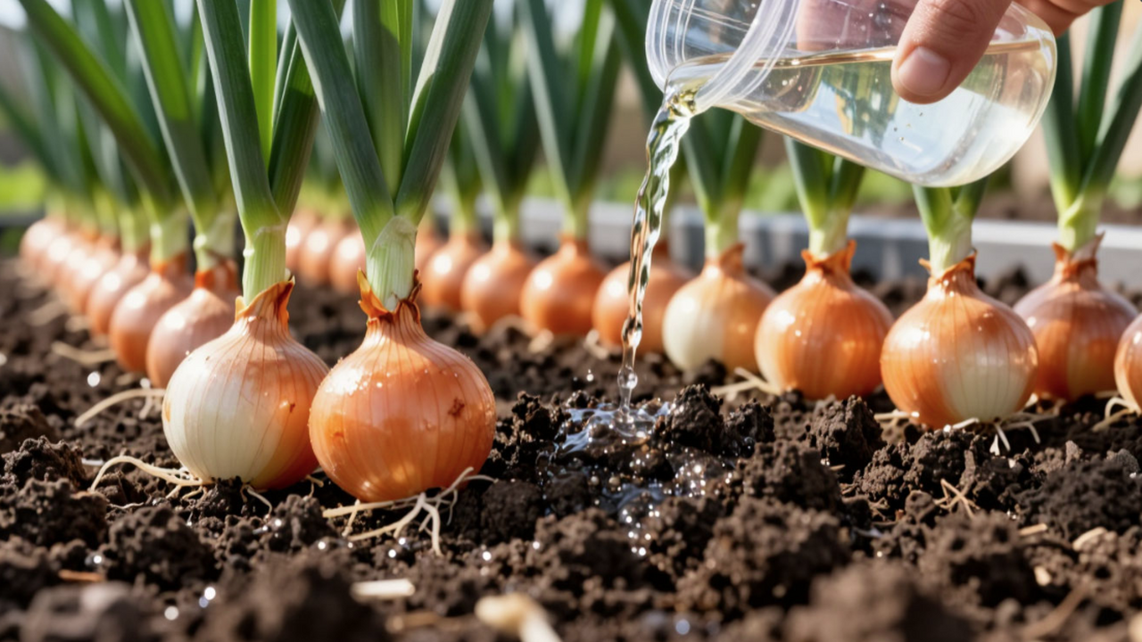 Секрет здорового лука без стрелок: замачивание ...