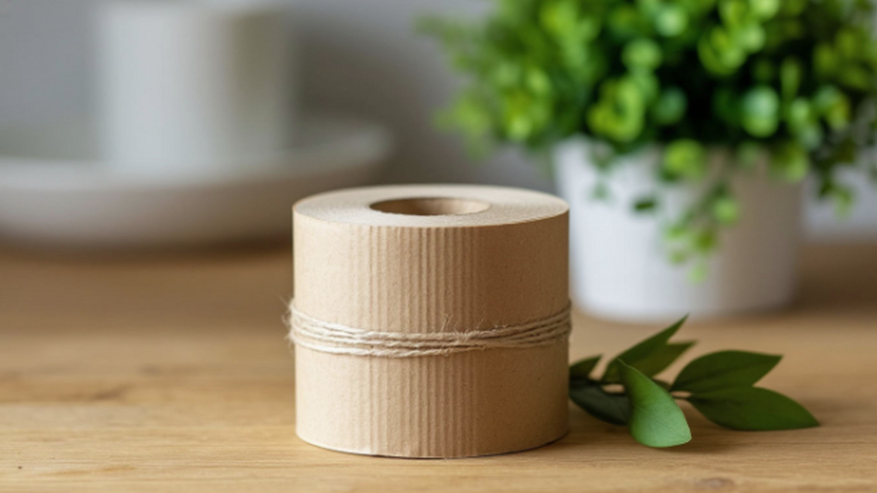 Эко-лайфхак для ванной: как превратить картонну...