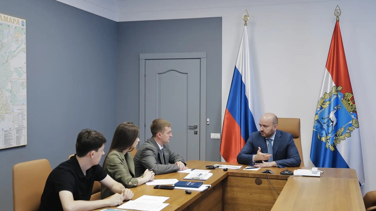 Губернатор Самарской области Вячеслав Федорищев...