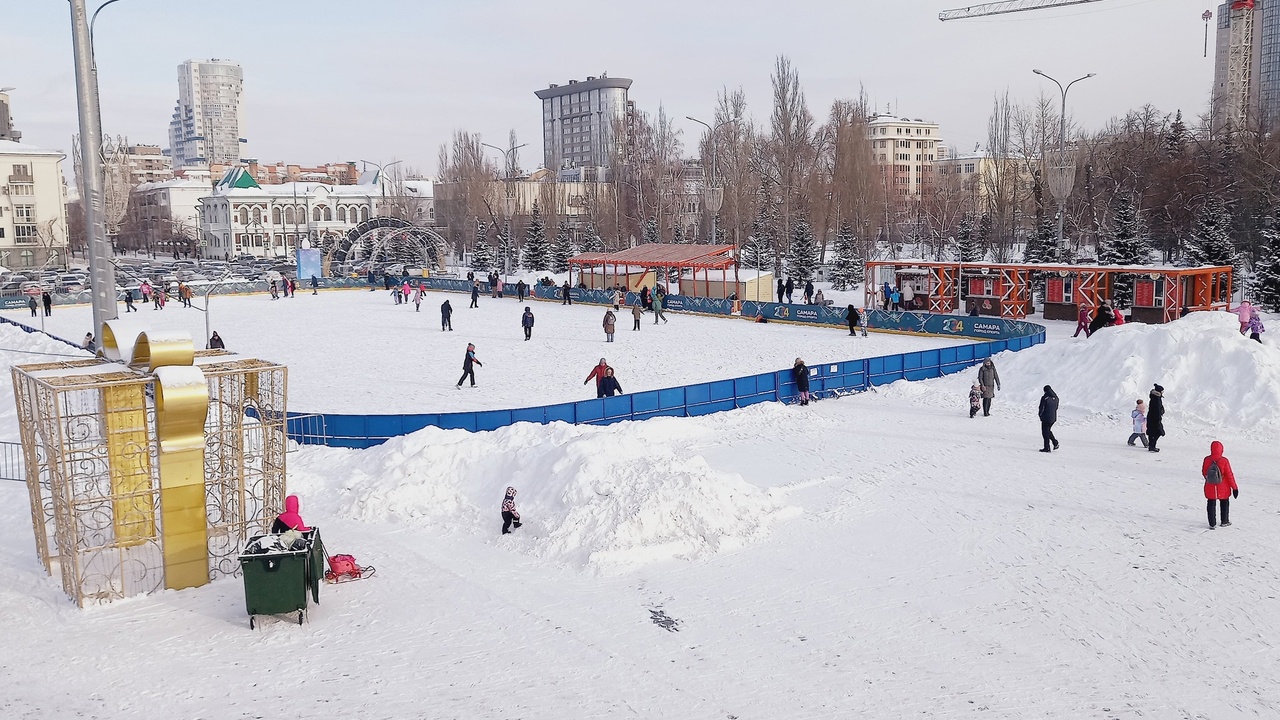 В Самаре начался сезон зимних активностей. Ране...