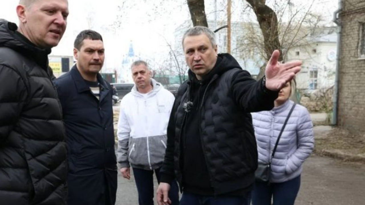 В городе Самара начаты восстановительные работы...