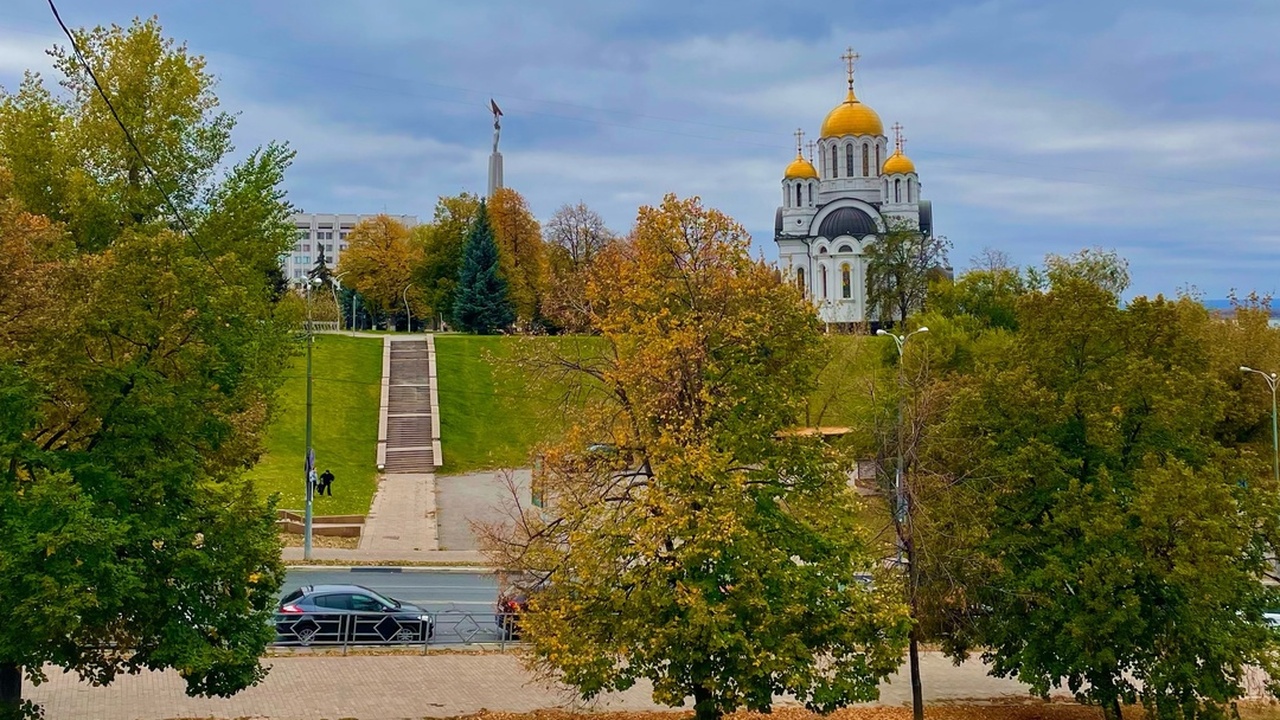 В самарском регионе стоит обычная осенняя погод...