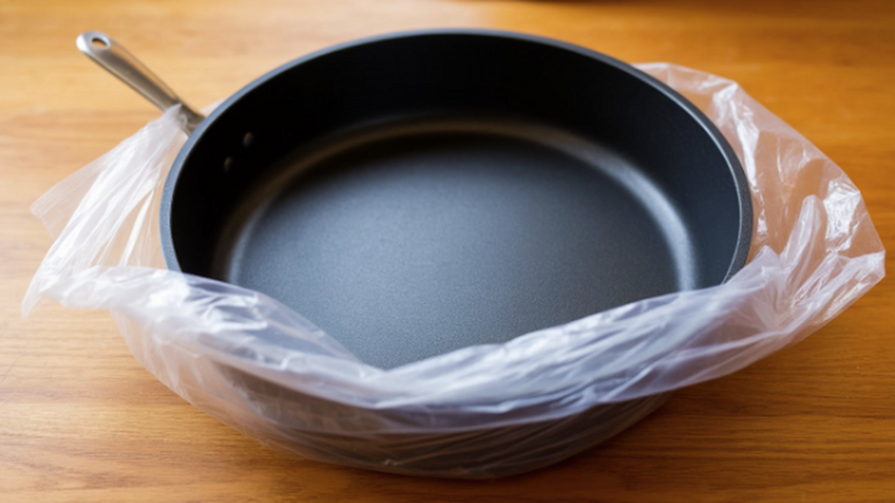 Как удалить стойкий нагар со сковороды за 1,5 ч...