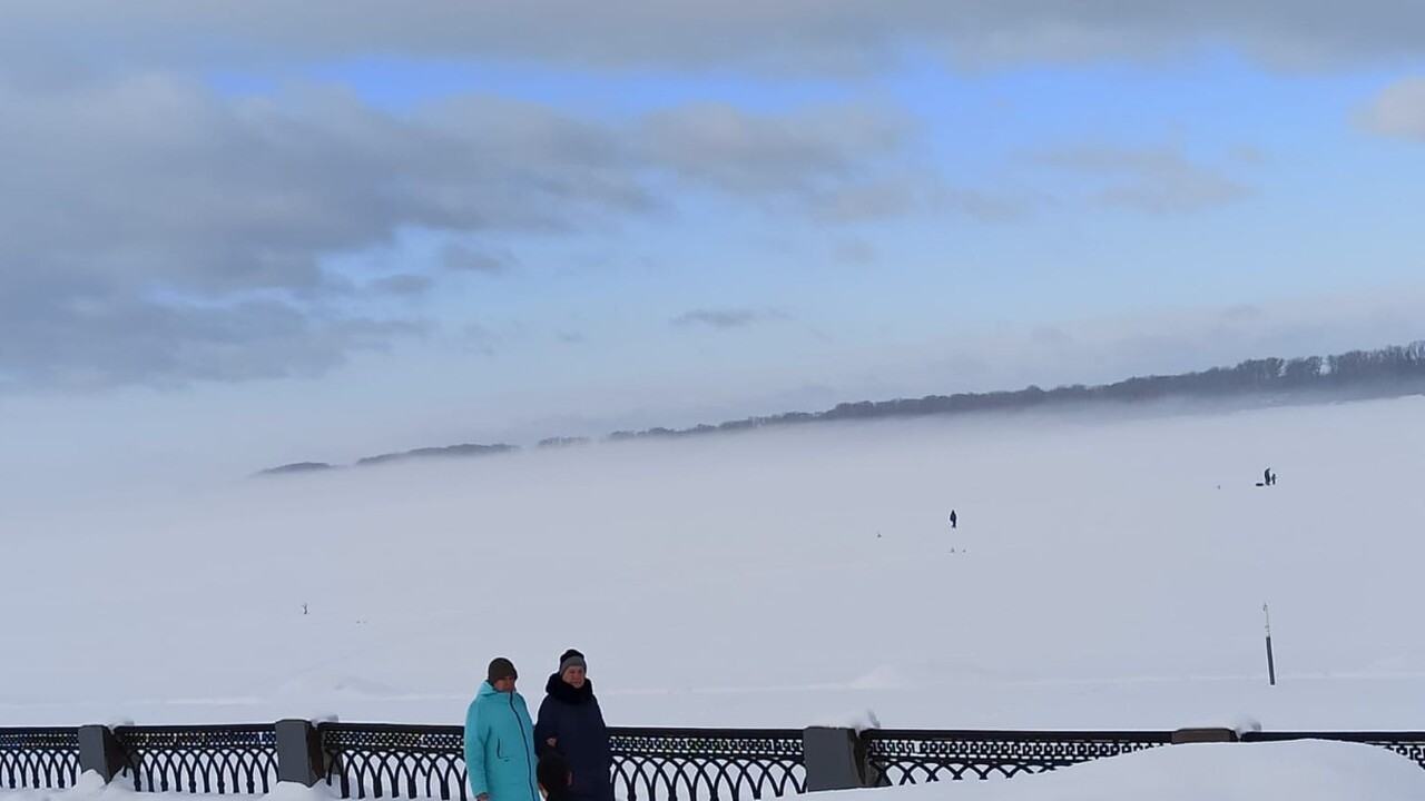 В Самаре был зафиксирован уникальный природный ...