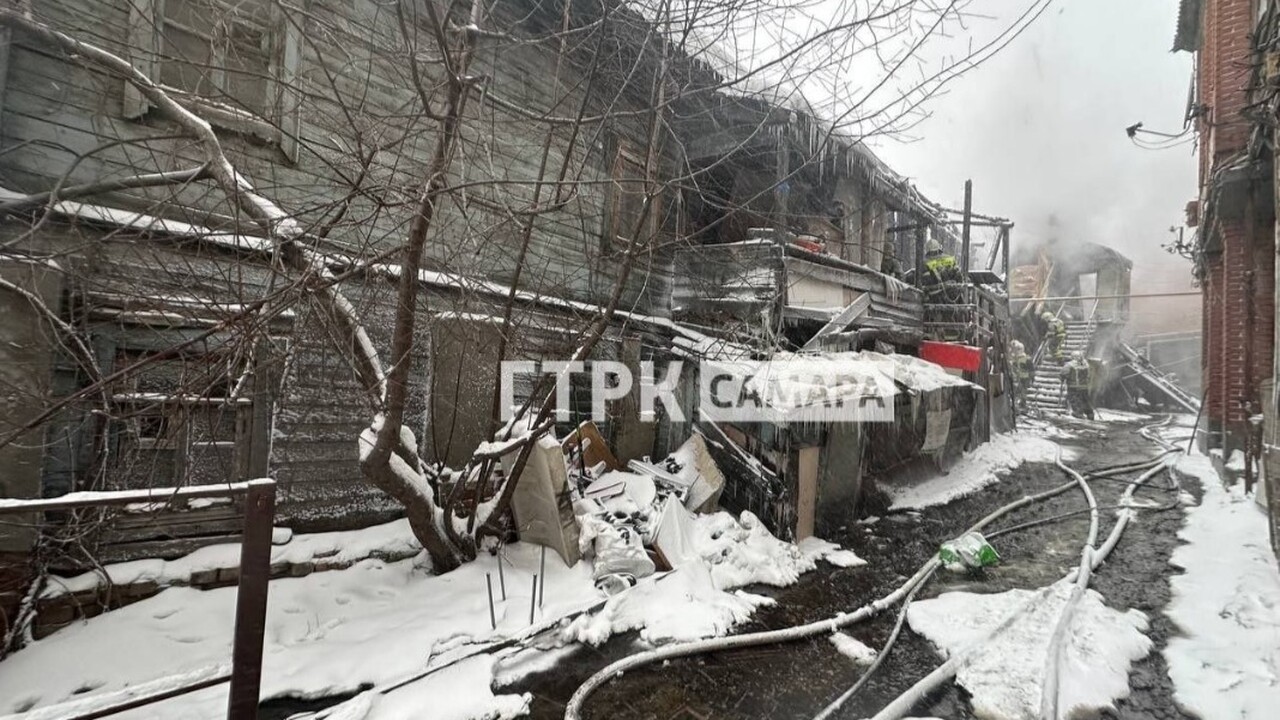 Утром 4 января в центральной части Самары произ...