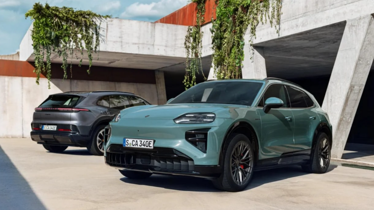 Компания Porsche представила новый электрически...