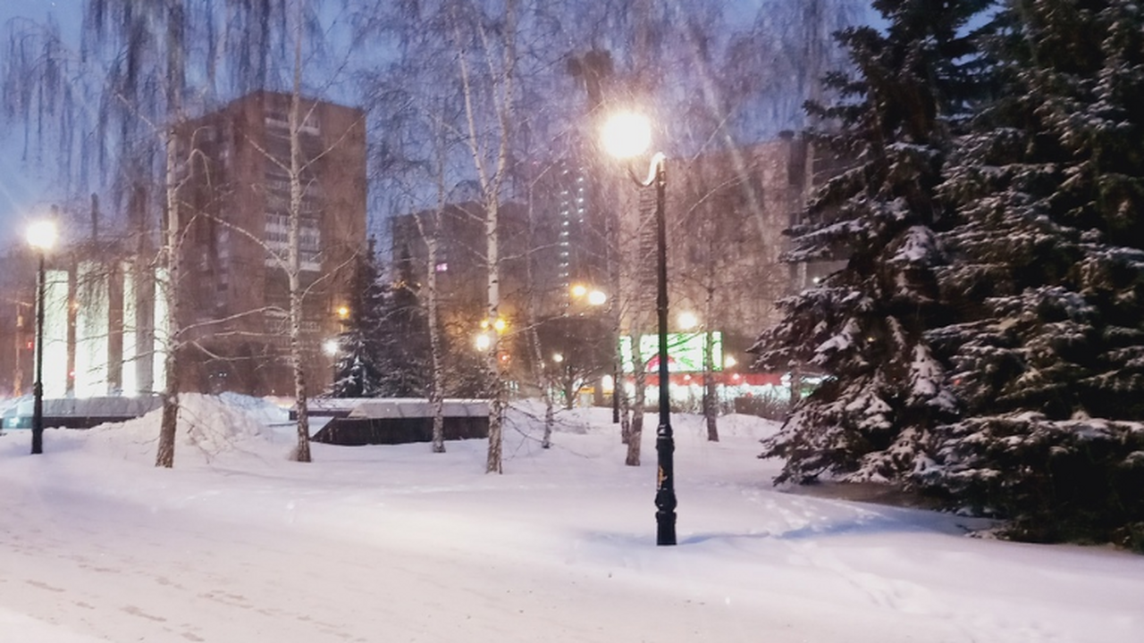 В Самаре 4 ноября вновь выпал снег