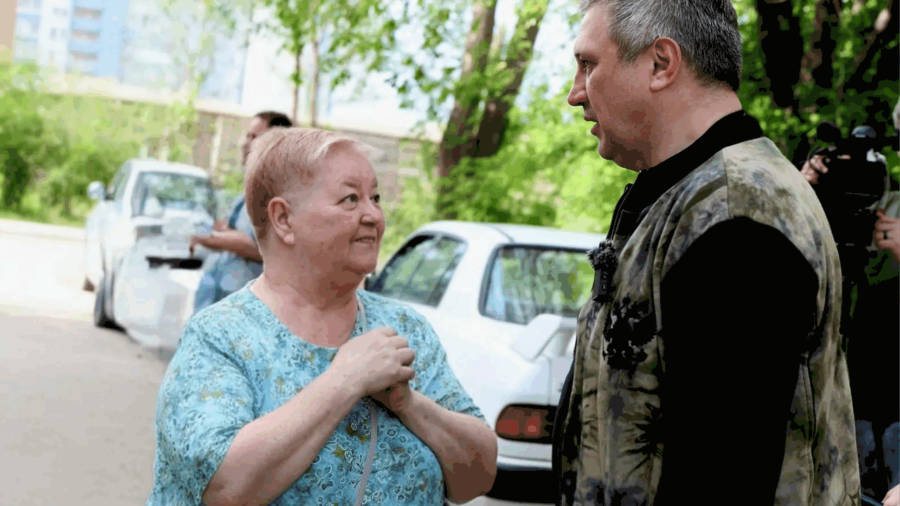 Глава городского округа Самара Иван Носков пров...