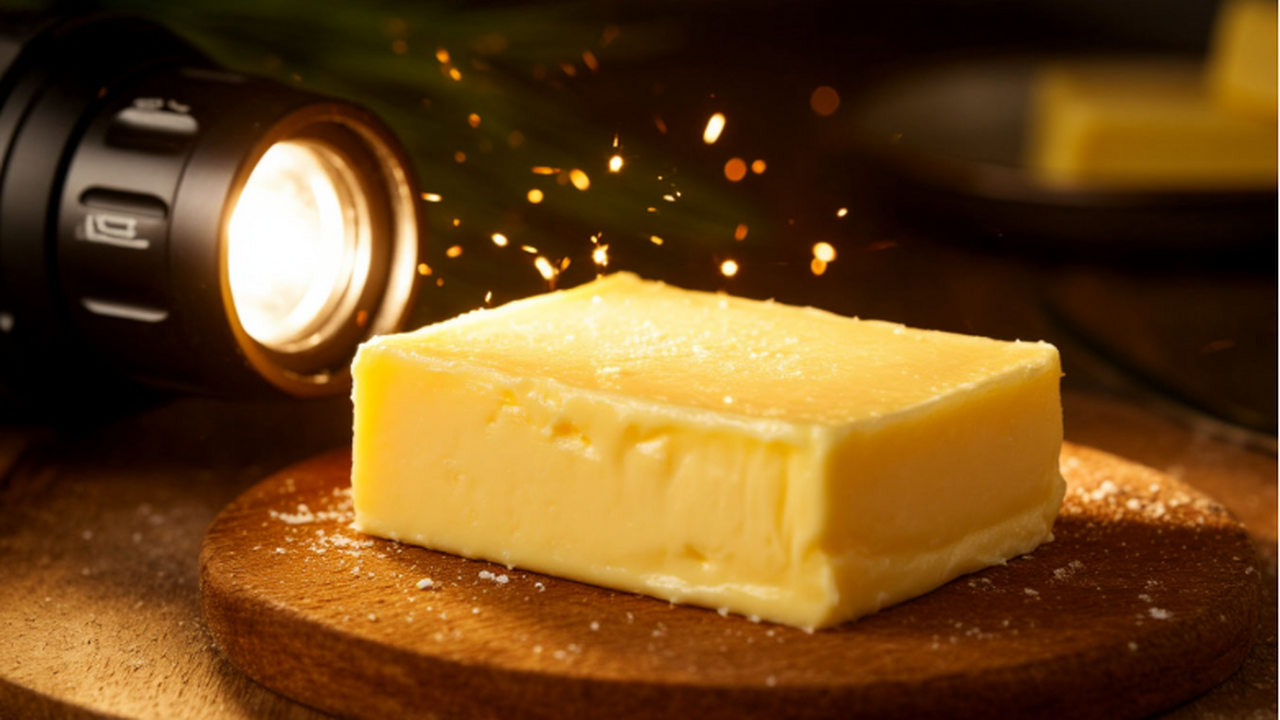 Беру фонарик и иду с ним в магазин: настоящее сливочное масло нахожу только таким способом Как отличить настоящее сливочное масло от подде...