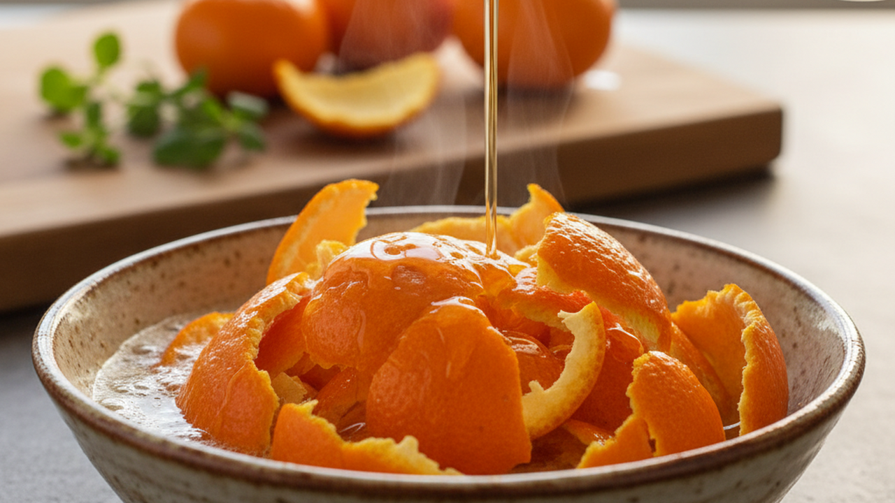 Беру мандариновые корки и заливаю уксусом — всю зиму не нарадуюсь своей хитрости: этот лайфхак только для умных хозяек Выбросьте чистящие средства: Как сделать супер-...