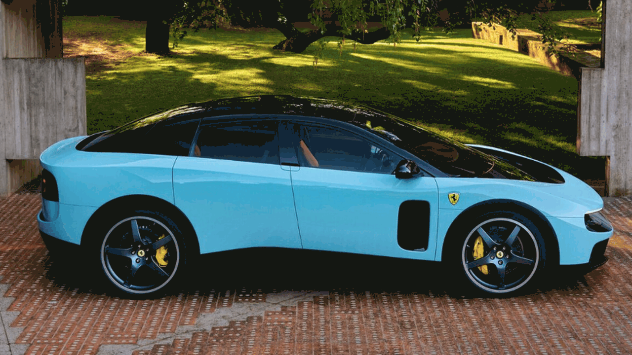 Компания Ferrari представила свою первую полнос...