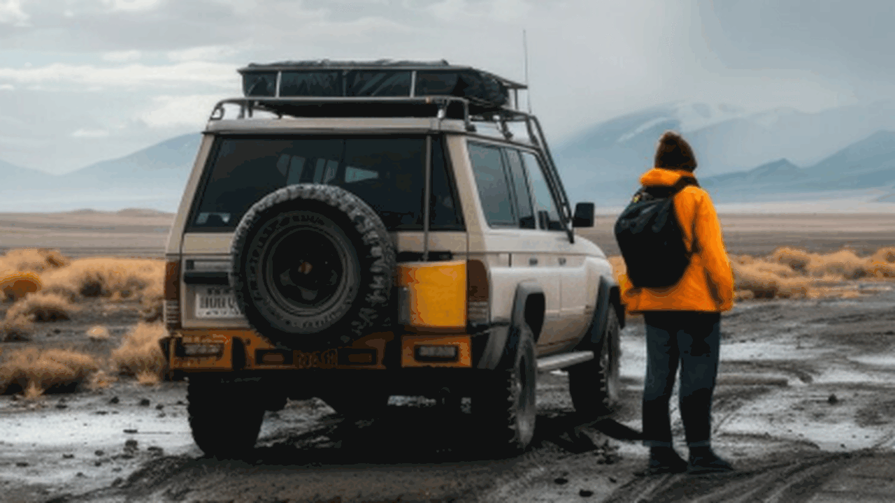 Toyota Land Cruiser 105, выпущенный в 2004 году...