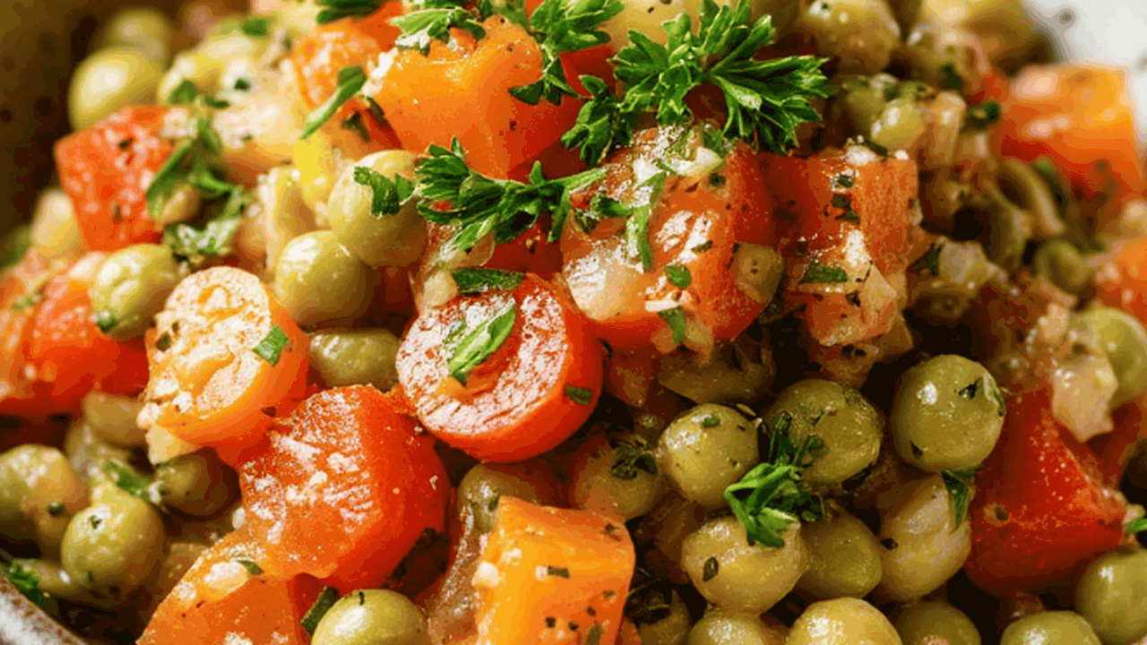 Некалорийный салат, а вкусный как оливье: невероятный вкус, а продукты самые обычные Лёгкий салат с курицей, грибами и маринованным...