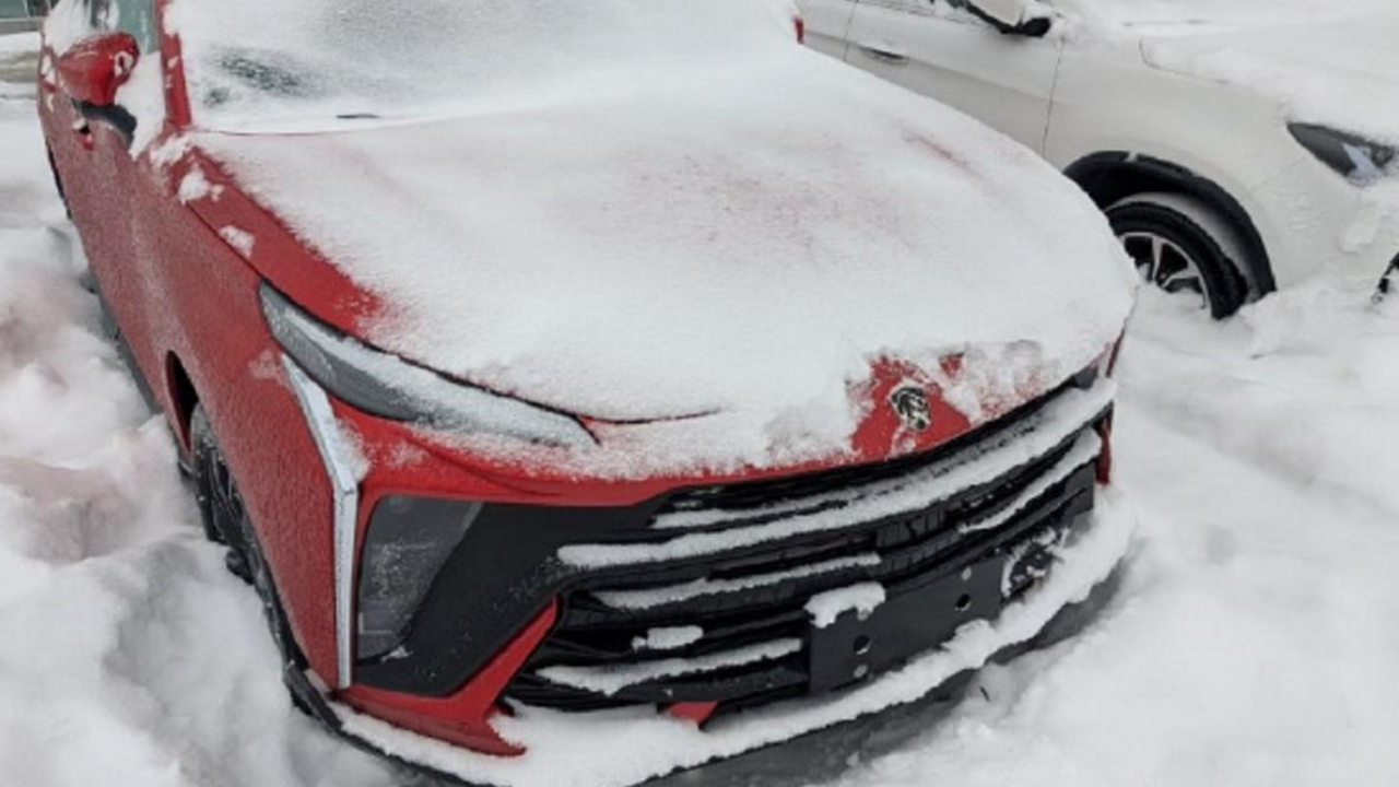 На парковке минского дилерского центра были заф...