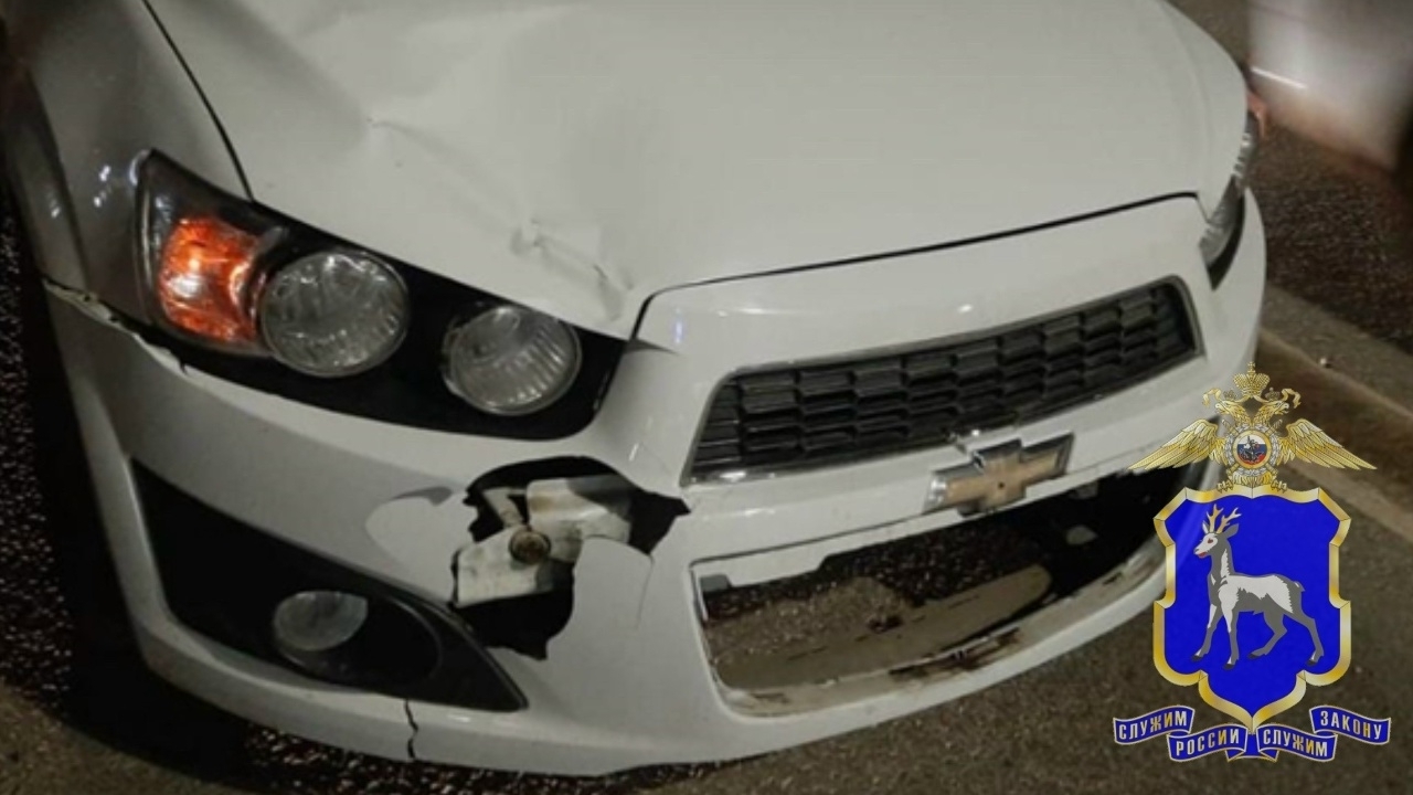 Одно из ДТП произошло в 18:54 час. в Промышленн...