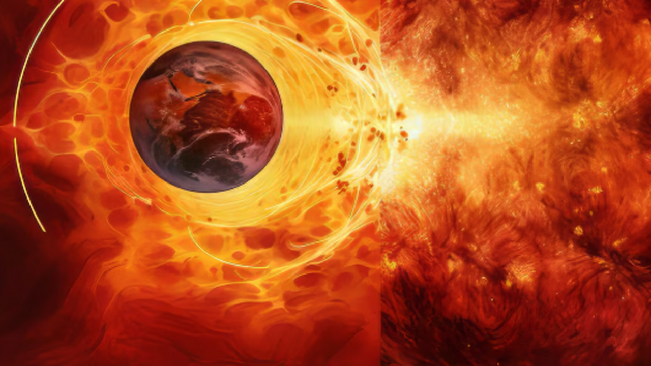 19 марта ожидается сильная магнитная буря уровня G3 В четверг, 19 марта, на Земле ожидается геомагн...