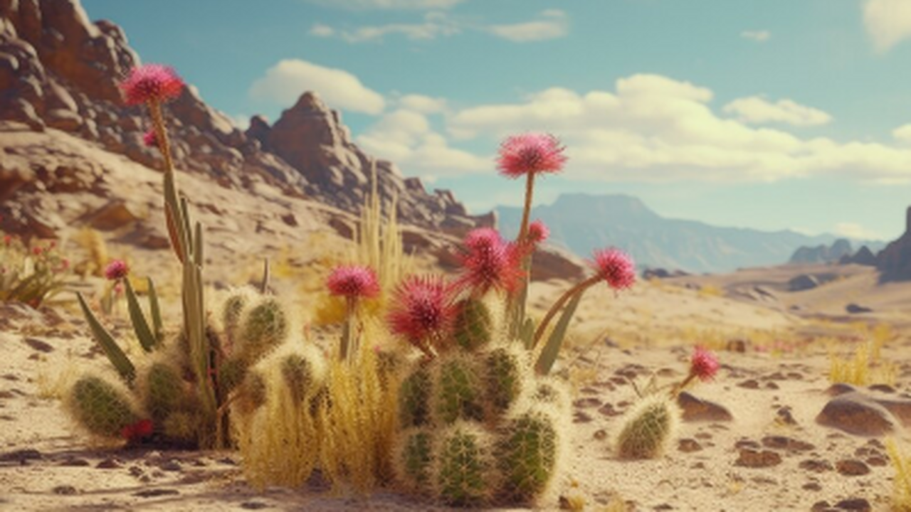 В одной из самых аридных пустынь мира — чилийск...