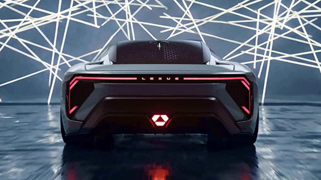 Lexus представил концептуальный электромобиль L...