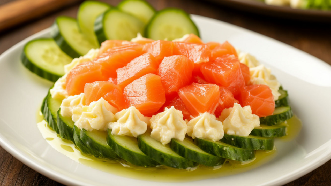 Салат “Огненная Подкова” - новогоднее угощение,...