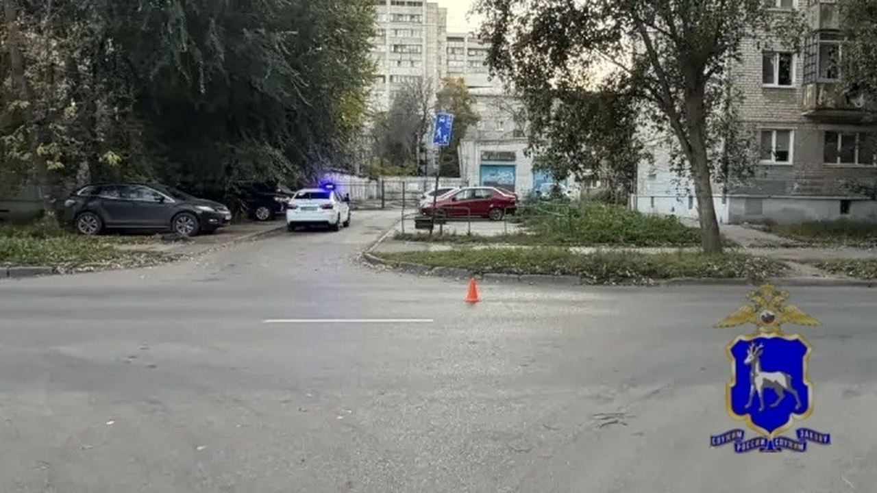 Ребенка с места происшествия доставили в больницу