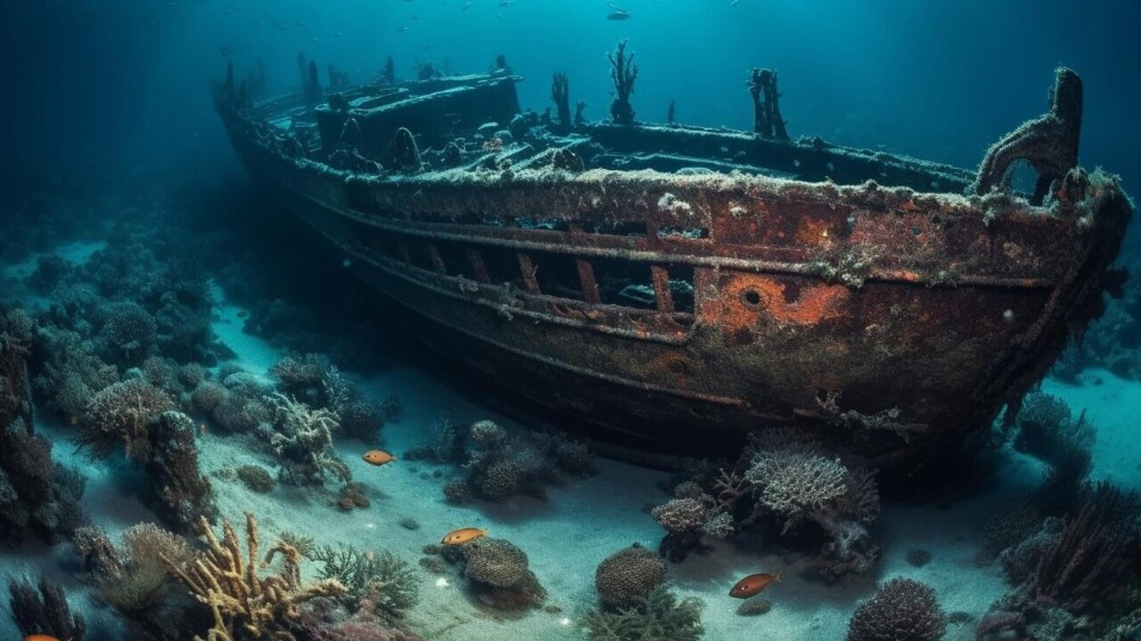 В акватории Копенгагена археологическая группа ...