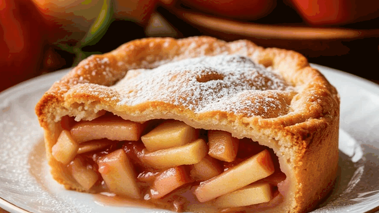 Пирог вместо шарлотки: рецепт с яблоками и слив...