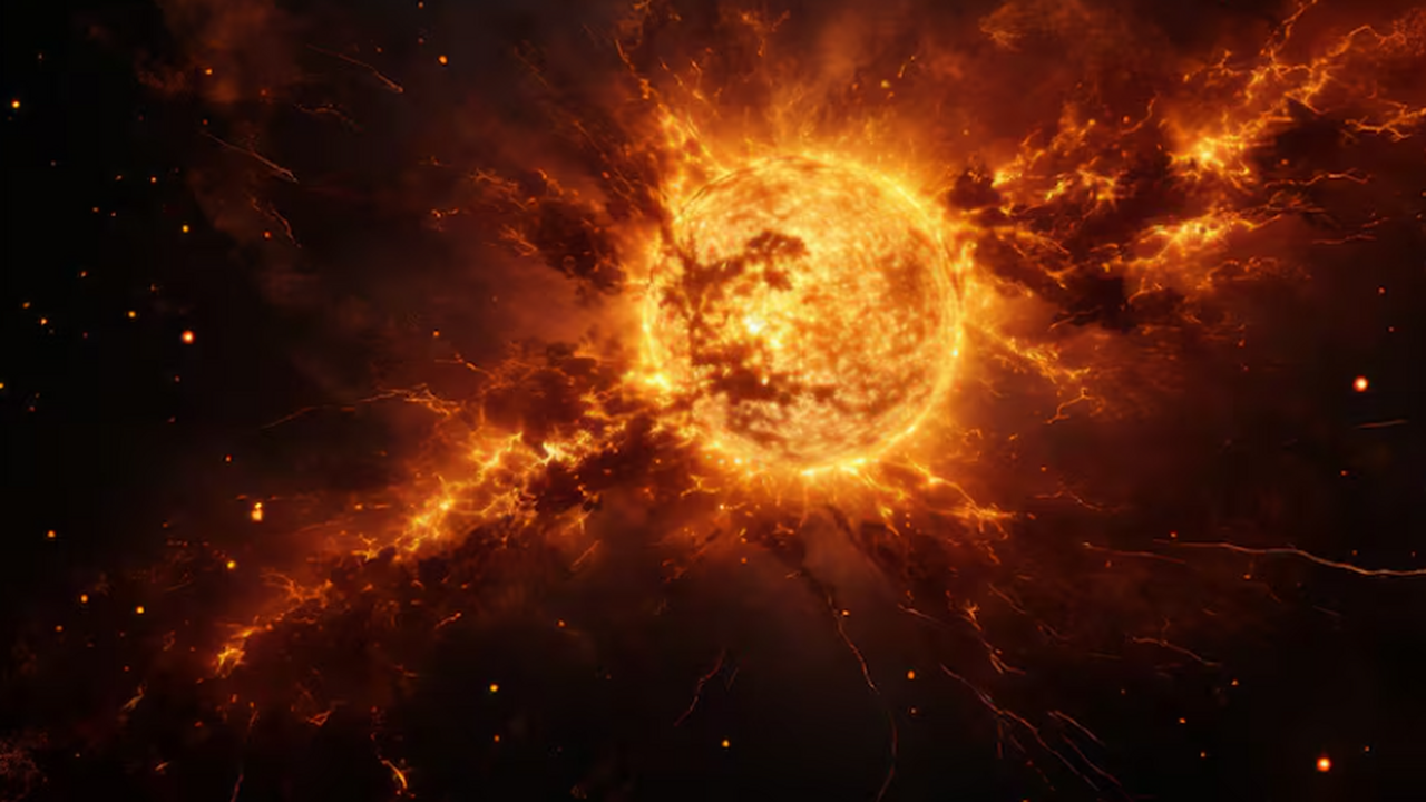 Магнитная буря 4 ноября 2025: вспышка уровня M1.0 произошла на краю Солнца Специалисты в области солнечной астрономии сооб...