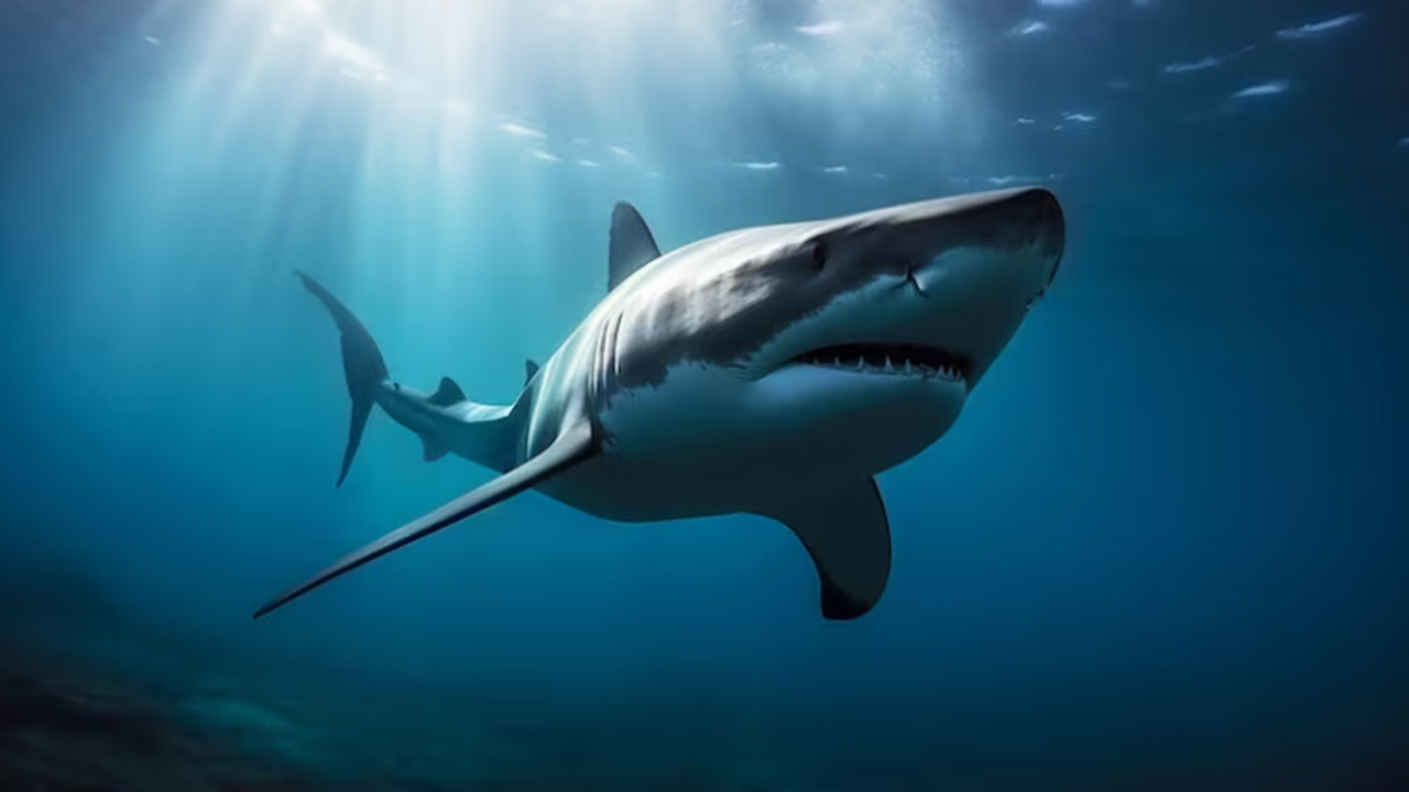 Акулы — естественные обитатели глубоководных ра...