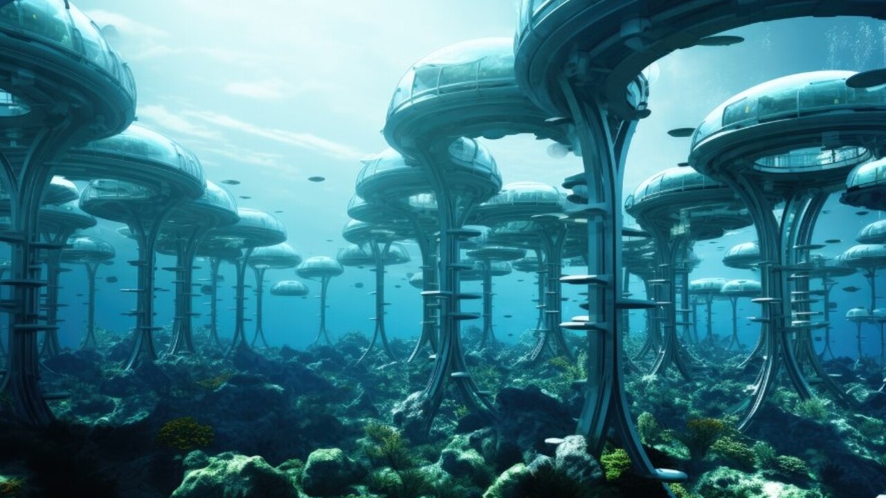 Под ледяной коркой спутника Сатурна Энцелада, в...