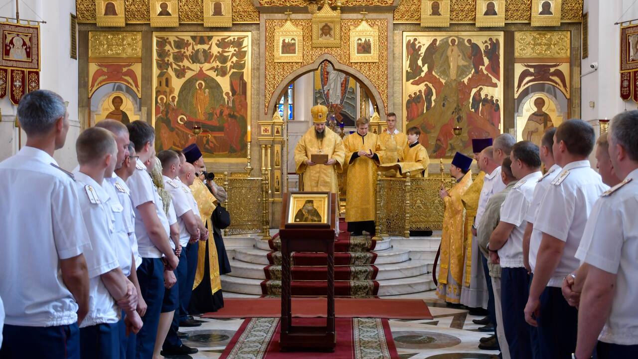 В богослужении приняли участие руководители и с...