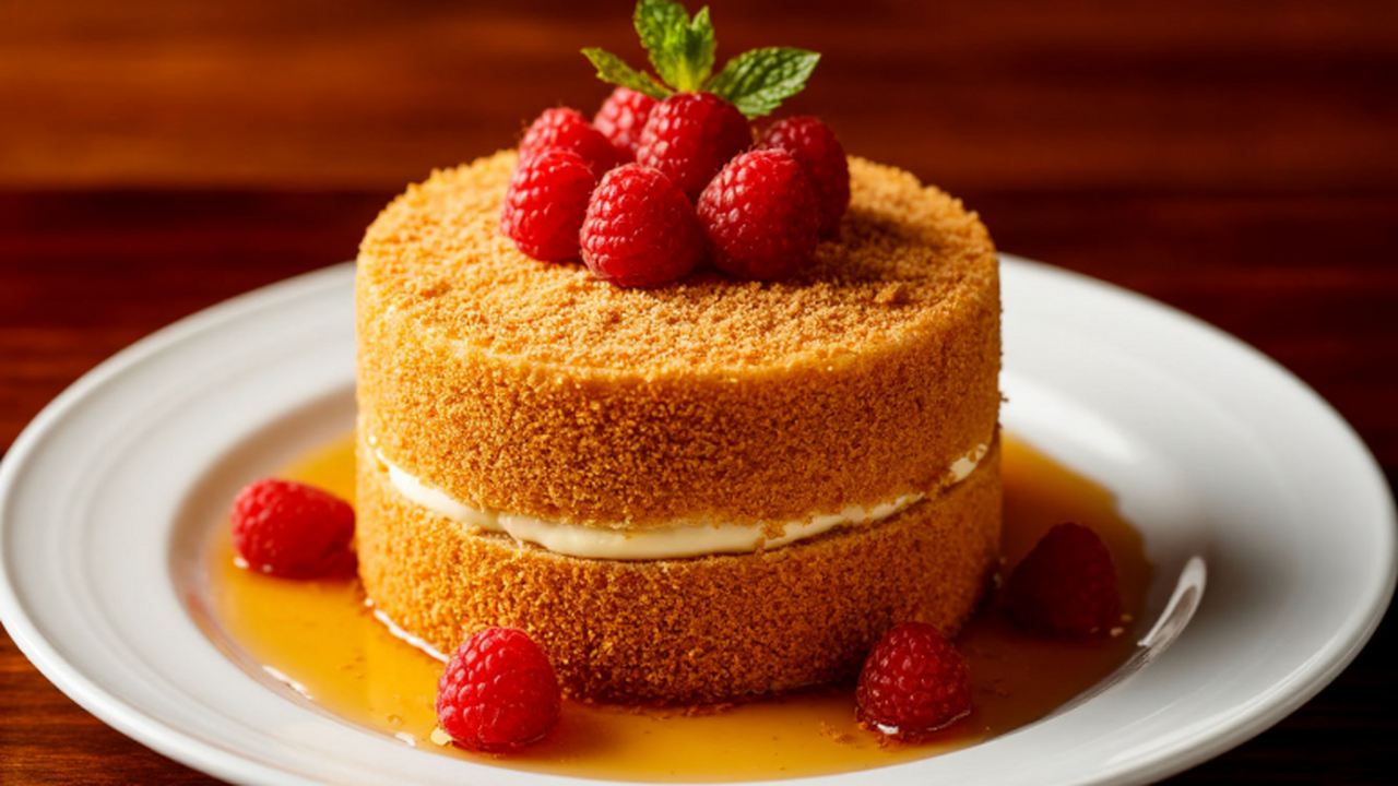 Вкуснейший медовик без духовки: крем очень нежный и воздушный - домашние готовы на руках носить за этот торт Медовый торт без духовки: пошаговый рецепт пышн...