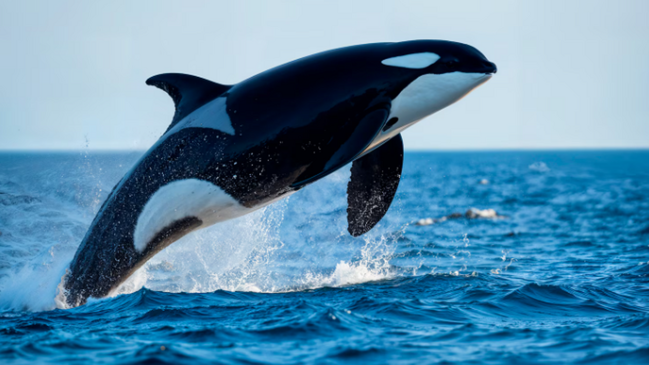 Прошла эволюция: косатки охотятся на белых акул новым безжалостным методом Группа косаток в Калифорнийском заливе проявила...