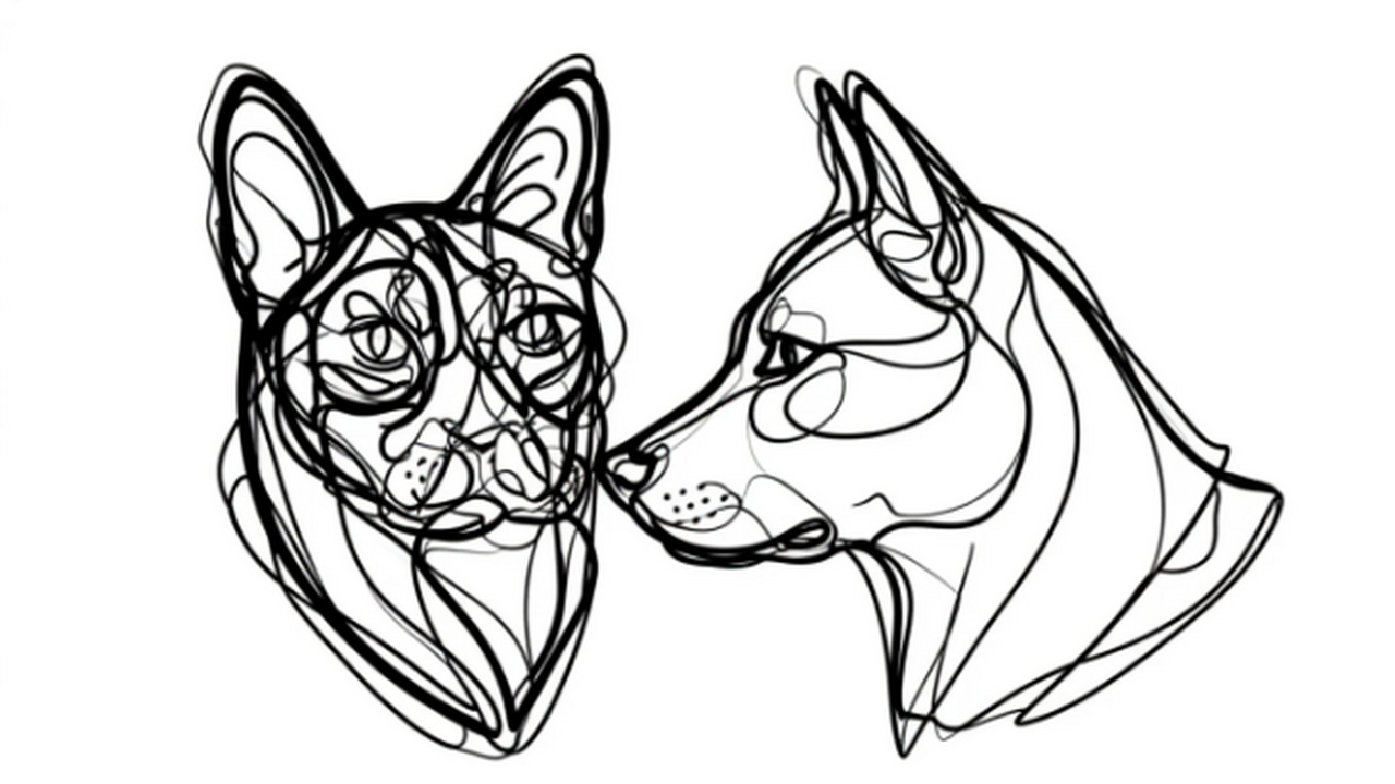 Что вы увидели первым: собаку или кошку? Тест п...