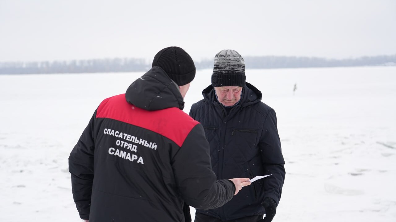 В Самаре и области продолжается период ледостав...
