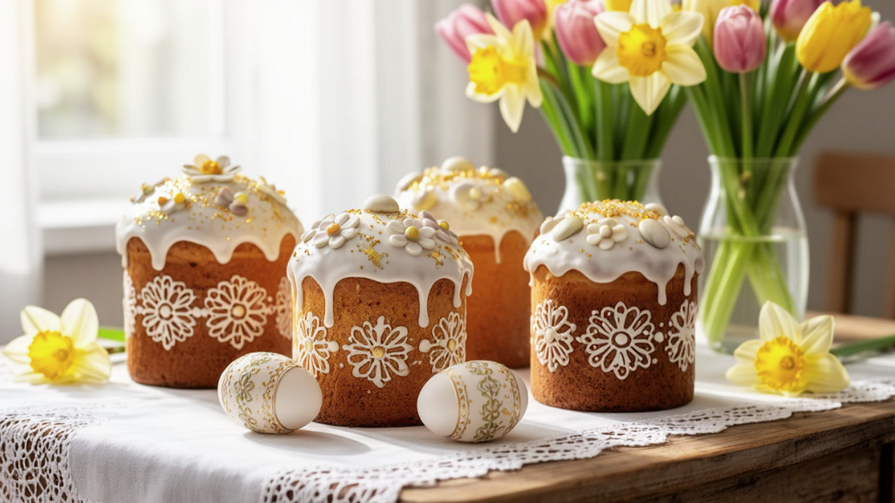 Как приготовить идеальные пасхальные куличи-«об...
