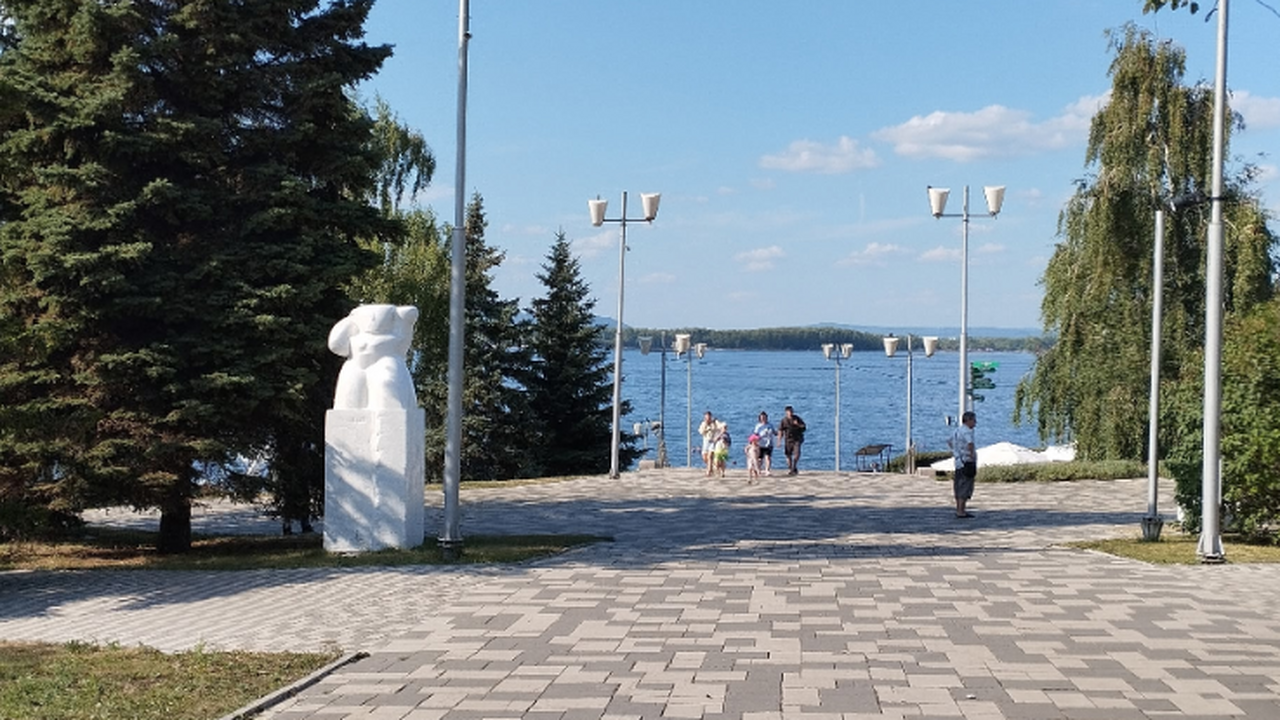 В Самаре на набережной осуществляется комплекс ...
