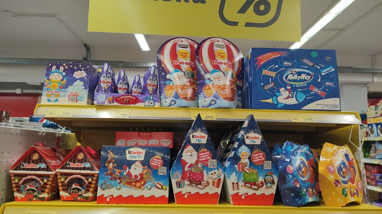 При выборе новогодних сладких подарков следует ...