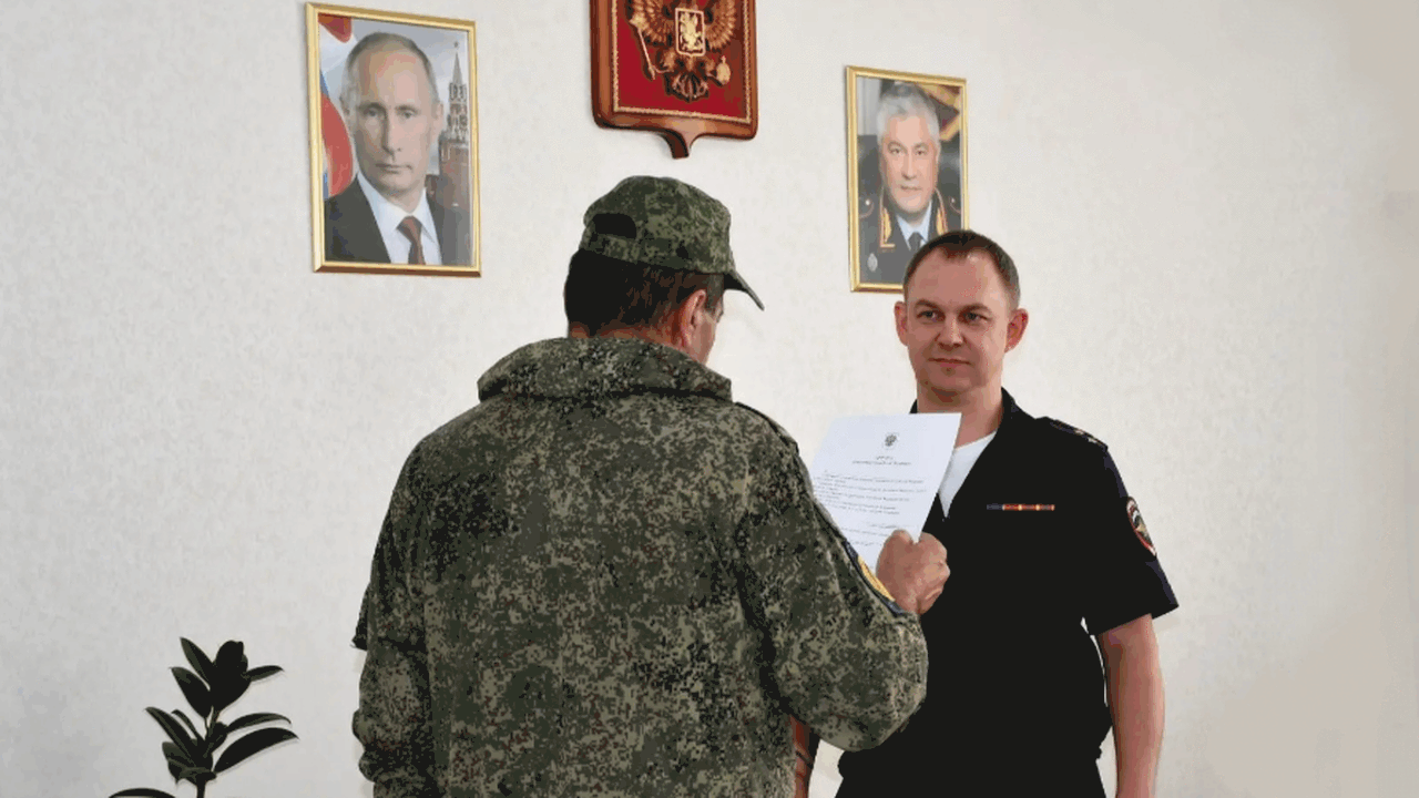 В Отделении по вопросам миграции Отдела Министе...
