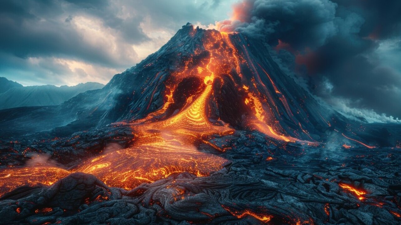 Ученые назвали самый громкий звук современности во всем мире Извержение вулкана Кракатау в Индонезии в 1883 ...