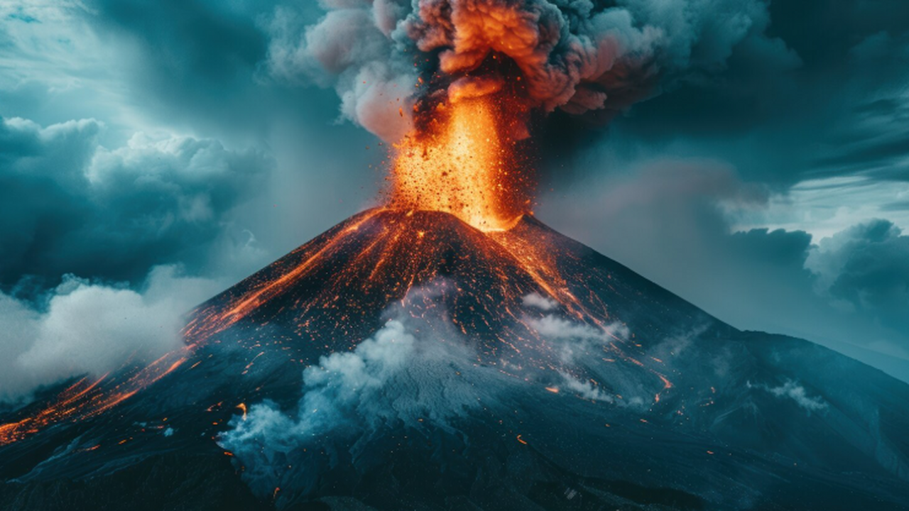 Вулканическая активность начала существенно вли...